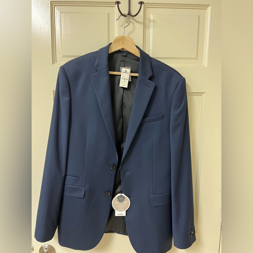 Express Men’s Blazer Slim Fit 38R NWT